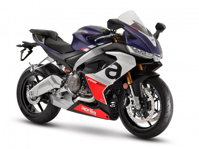 Carenado Moto Aprilia RS660 2020-2024 - Azul Mate Blanco Rojo