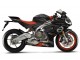 Carenado Moto Aprilia RS660 2020-2024 - Negro Mate Plata Rojo