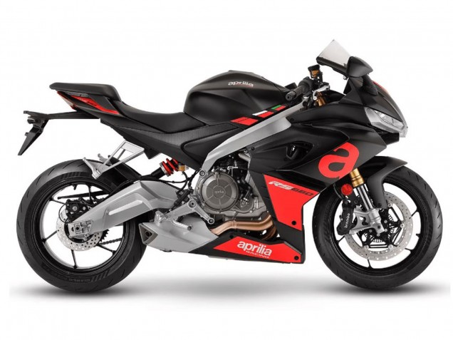 Carenado Moto Aprilia RS660 2020-2024 - Negro Mate Rojo