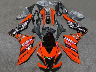 Carenado Moto Aprilia RSV4 1000 2009-2015 - Rojo Negro