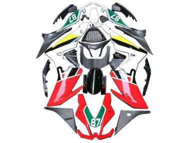 Carenado Moto Aprilia RSV4 1000 2009-2015 - Rojo Blanco Negro Verde Amarillo 87
