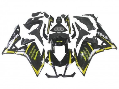 Carenado Moto Aprilia RSV4 1000 2009-2015 - Negro Amarillo