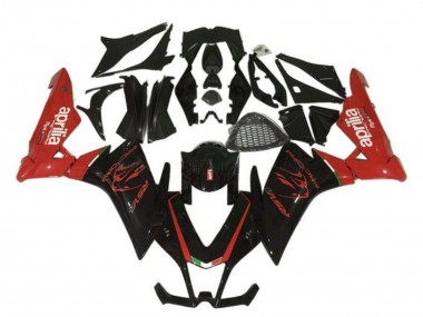 Carenados Moto Aprilia RSV4 1000 2009-2015 - Negro Rojo