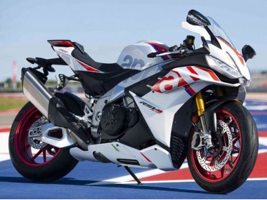 Carenado Moto Aprilia RSV4 1100 2021-2024 - Blanco Rojo Azul