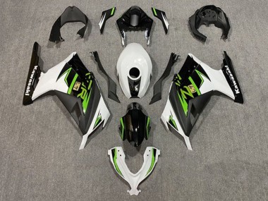 Carenado Moto Kawasaki EX300 2013-2024 - Blanco Verde Negro