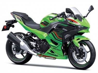 Carenado Moto Kawasaki Ninja 500 EX500R 2024-2025 - Verde Negro Rojo