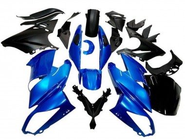 Carenado Moto Kawasaki Ninja 650 EX650 2009-2011 - Azul Negro Mate