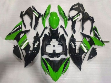 Carenado Moto Kawasaki Ninja 650 EX650 2017-2019 - Verde Negro Blanco