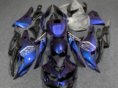 Carenado Moto Kawasaki ZX25R ZX-25R 2019-2025 - Púrpura Azul Gradiente
