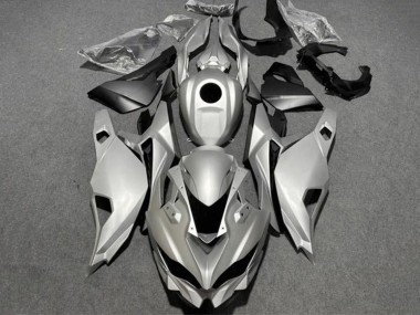 Carenado Moto Kawasaki ZX25R ZX-25R 2019-2025 - Plata Brillante Negro Mate
