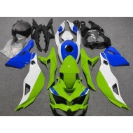 Carenado Moto Kawasaki ZX25R ZX-25R 2019-2025 - Blanco Azul Verde