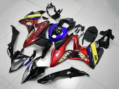 Carenado Moto BMW S1000RR 2017-2018 - Amarillo Azul Rojo Negro Tiburón