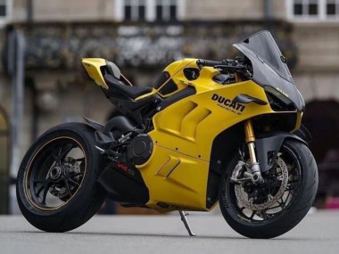 Carenado Moto Ducati Panigale V4 V4S 2022-2024 - Amarillo Negro