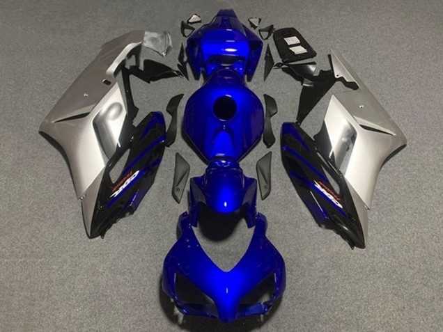 Carenado Moto Honda CBR1000RR 2004-2005 - Plata Azul Oscuro