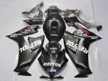 Carenado Moto Honda CBR1000RR 2012-2016 - Negro Mate Blanco Repsol