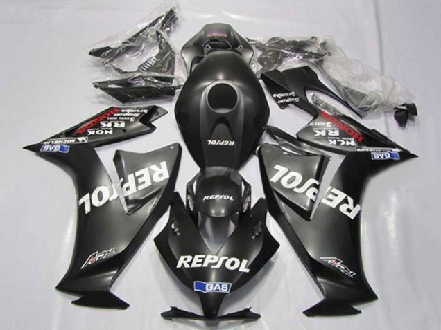 Carenado Moto Honda CBR1000RR 2012-2016 - Negro Mate Blanco Repsol