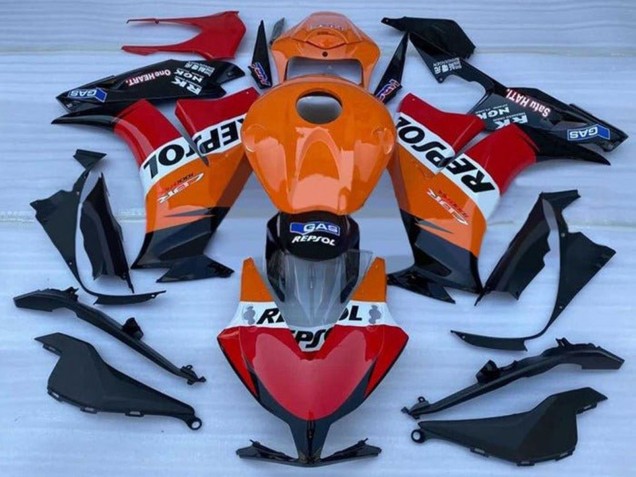 Carenados Moto Honda CBR1000RR 2012-2016 - Naranja Blanco Rojo Negro Brillante Repsol