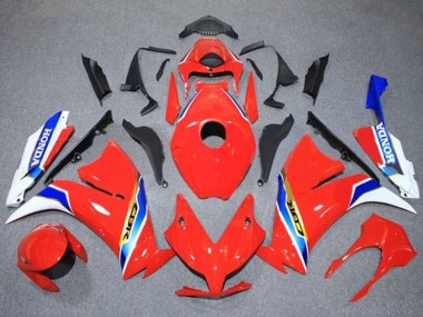 Carenado Moto Honda CBR1000RR 2012-2016 - Blanco Rojo Azul Oro