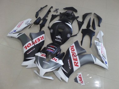 Carenado Moto Honda CBR1000RR 2012-2016 - Blanco Plata Negro Mate Rojo Repsol