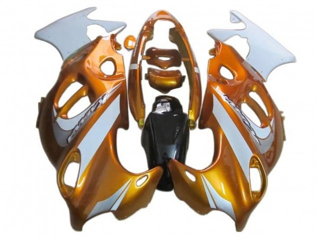 Carenado Moto Suzuki GSX600F/GSX750F 2004-2006 - Naranja Blanco