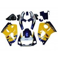 Carenado Moto Suzuki GSXR 600 / GSXR 750 1996-2000 - Amarillo Azul Tribal