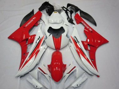 Carenado Moto Yamaha YZF R6 2006-2007 - Blanco Rojo