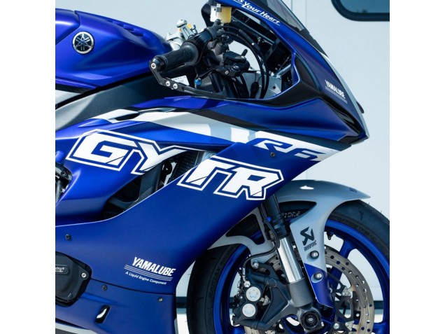 Carenado Moto Yamaha YZF R6 2017-2023 - Azul Plata GYTR