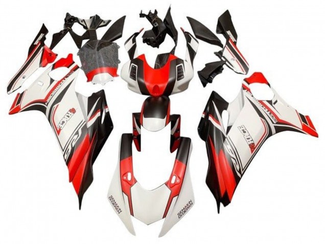 Carenado Moto Yamaha YZF R6 2017-2023 - Blanco Rojo Negro