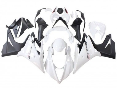 Carenado Moto Triumph Daytona 675 Triple 2013-2016 - Blanco Negro Mate