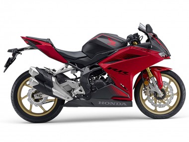 Carenado Moto Honda CBR250RR 2017-2022 - Rojo Negro Mate