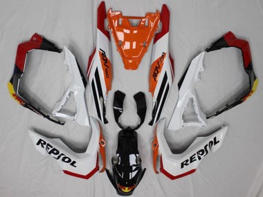 Carenado Moto Honda ADV150 2018-2021 - Blanco Naranja Rojo Amarillo Negro Brillante Repsol