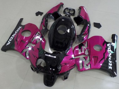 Kits Carenados Moto Honda CBR250RR MC22 1990-1998 - Rosa Negro Brillante