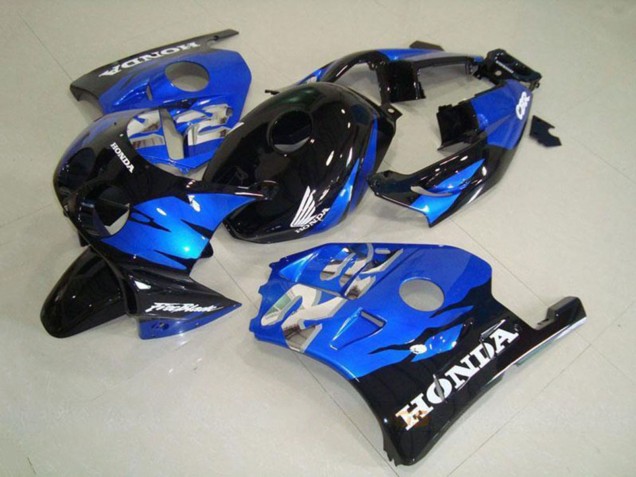 Carenado Moto Honda CBR250RR MC22 1990-1998 - Azul Negro Brillante