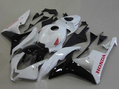 Carenado Moto Honda CBR600RR 2007-2008 - Blanco Negro Brillante Rojo