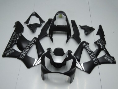 Carenado Moto Honda CBR900RR 929 2000-2001 - Negro Mate Plata Cauloises