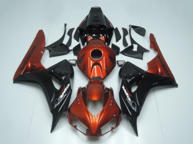 Carenados Moto Honda CBR1000RR 2006-2007 - Rojo Negro Brillante