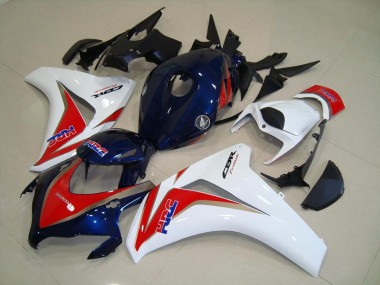 Carenado Moto Honda CBR1000RR 2008-2011 - Blanco Rojo Azul HRC