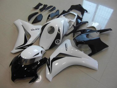 Kits Carenados Moto Honda CBR1000RR 2008-2011 - Blanco Negro Brillante