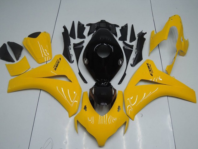 Kits Carenados Moto Honda CBR1000RR 2008-2011 - Amarillo Negro Brillante
