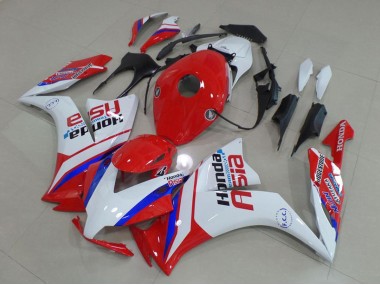 Carenado Moto Honda CBR1000RR 2012-2016 - Blanco Rojo Azul Honda Asia