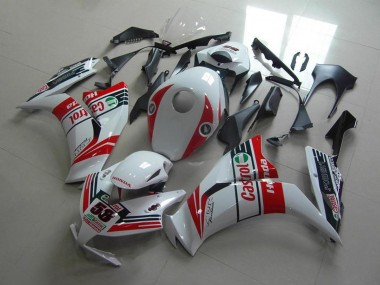 Carenado Moto Honda CBR1000RR 2012-2016 - Blanco Rojo Verde Castrol