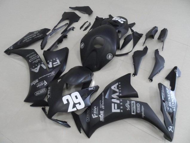 Carenado Moto Honda CBR1000RR 2012-2016 - Negro Mate Fiaa 29