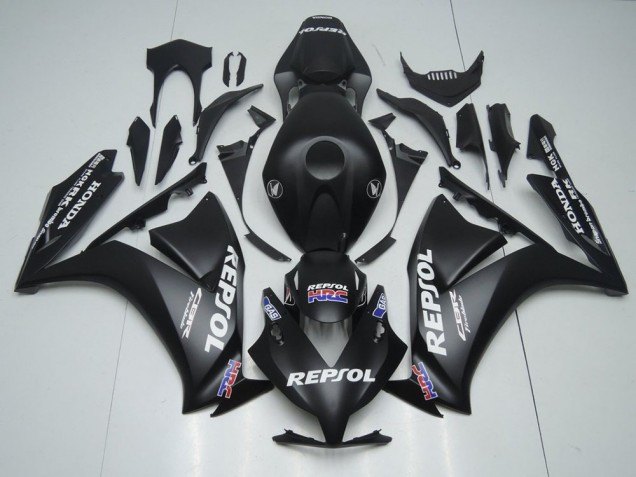 Carenado Moto Honda CBR1000RR 2012-2016 - Negro Mate Blanco Repsol HRC