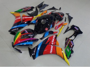 Carenado Moto Honda CBR1000RR 2012-2016 - Azul Rojo Amarillo Verde Negro Brillante Arcoíris