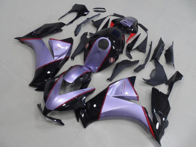 Carenado Moto Honda CBR1000RR 2012-2016 - Púrpura Claro Negro Brillante Rojo