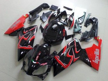 Carenados Moto Aprilia RS125 2006-2011 - Negro Brillante Rojo