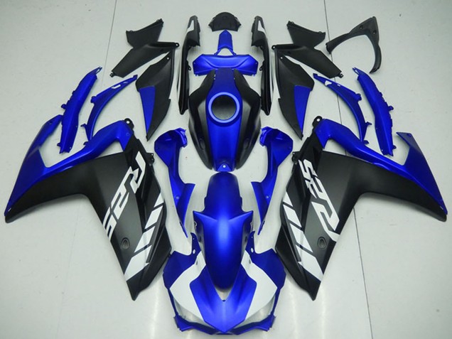 Carenado Moto Yamaha YZF R3 2015-2018 - Azul Negro Mate