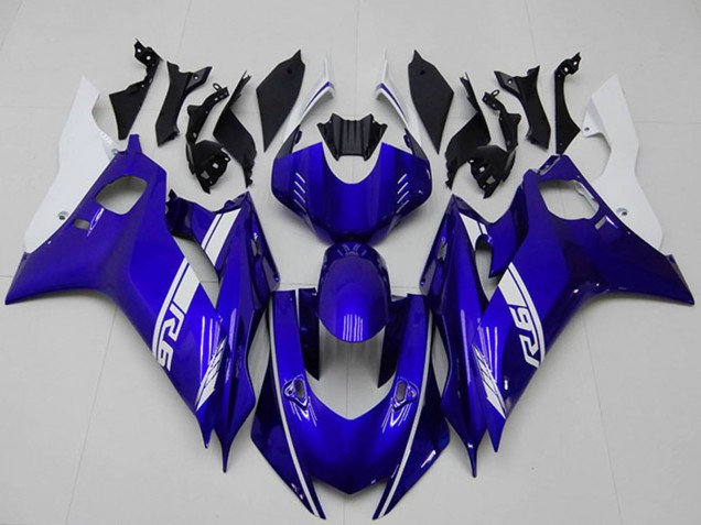 Carenado Moto Yamaha YZF R6 2017-2023 - Blanco Azul