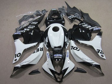 Kits Carenados Moto Honda CBR600RR 2009-2012 - Blanco Negro Brillante Repsol