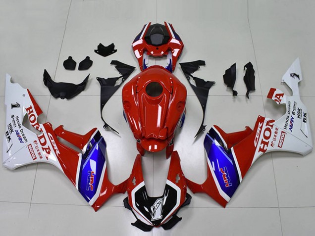 Carenados Moto Honda CBR1000RR 2017-2023 - Blanco Rojo Azul Negro HRC